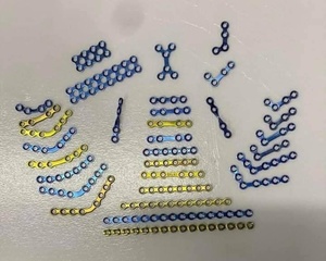 Plaques de compression verrouillables LCP en acier inoxydable de 2,0, 2,4, 2,7 et 3,5 mm, plaques orthopédiques vétérinaires droites pour chiens et chèvres - Product Image 6