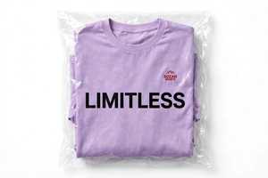 T-shirt à manches courtes, col rond, imprimé sans limites sur le devant, respirant, coupe classique, tissu jersey décontracté - Product Image 6