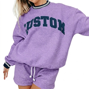 <b>Mock</b> <b>Neck</b> Sweatshirt Cropped Oversized Women 2026 Teen Girls Loose Long Sleeve Pullover Winter Casual <b>Top</b> - Product Image 5