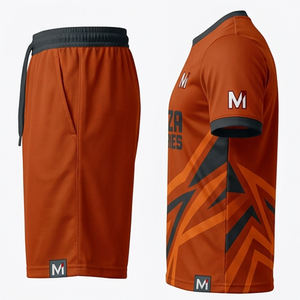 Uniforme de Fútbol Sublimado Personalizado Pro, Conjuntos de Camisetas de Fútbol con Gestión de Humedad, Alta Resistencia del Color, Ropa Deportiva para Equipos - Product Image 5