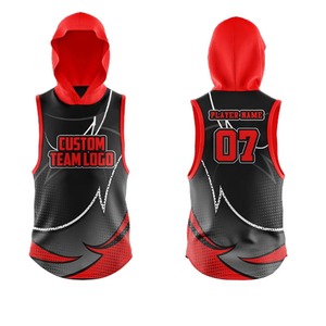 Uniformes de Fútbol Americano 7v7 Sublimados Personalizados para Jóvenes, Ropa Deportiva Transpirable para Equipos de Flag Football, Camisetas de Compresión con Capucha 7on7 - Product Image 4