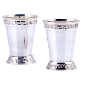 Copas de Cobre Sólido de Primera Calidad para Mint Julep, Diseño Clásico con Cuentas, Artículos de Bar y Vasos para Cócteles, Copas de Cobre Hechas a Mano para Mint Julep - Product Image 3