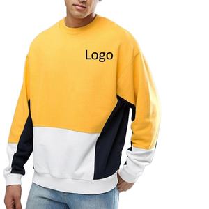 เสื้อสเวตเตอร์คอกลมของผู้ชายผ้าคอตตอนใหม่ผ้าคอตตอนระบายอากาศได้ดีสวมใส่สบายเสื้อสเวตเตอร์เปล่าพิมพ์ลาย2024 - Product Image 1