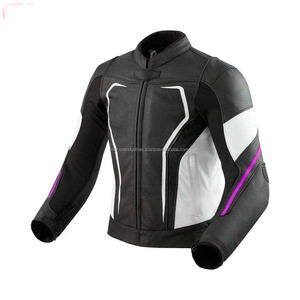 High Quality Premium Cow Leather With Protector Motorbike Riding Breathable Motorcycle <b>Racing</b> <b>Jacket</b> - Product Image 3
