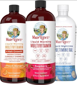 Pack Authentique Mary Ruth Bio Anti-Pelliculaire : Vitamines Liquides pour la Croissance Capillaire et Supplément de Biotine pour des Cheveux et une Peau Sains - Product Image 5