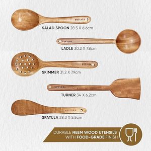 Ensemble de spatules, ensemble de cuillères en bois, ensemble de spatules en acier inoxydable, ensemble de pinces de cuisine, ensemble de fouets de cuisine - Product Image 1