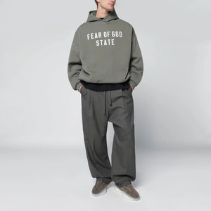 Essential State Sweat à capuche oversize Premium Streetwear, épais, inspiré de Fear, avec graphisme minimaliste - Product Image 3