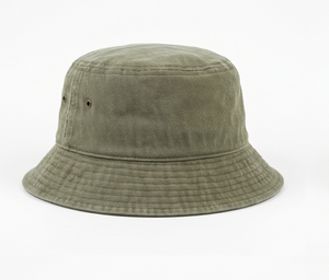<b>Women</b> Olive Green Cotton Bucket <b>Hat</b> Casual Style Spring <b>Summer</b> Wear - Product Image 4