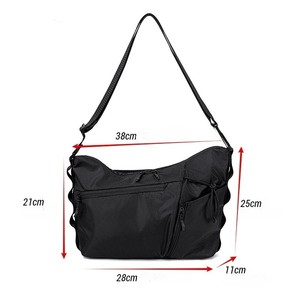 <b>Waterproof</b> Multi-Compartment Crossbody <b>Bag</b> With Arcuate Shoulder Strap Unisex Travel <b>Bag</b> Made in Vietnam - Product Image 6