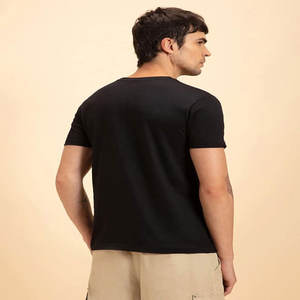 Camisetas personalizadas para hombre, cuello redondo, manga corta, 100% algodón, bordado, estampado, ajuste Extragrande - Product Image 4