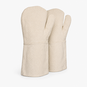 Cotton Grain <b>Gloves</b> Breathable Flexible Design Secure Fit Touchscreen <b>Silicone</b>-free Latex-free for Warehouse Work Packing - Product Image 2