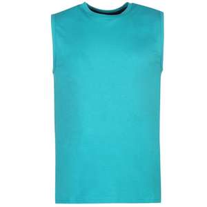 Débardeur de sport pour homme à capuche, tricoté, avec empiècements perforés, uni, pour la musculation - Product Image 1