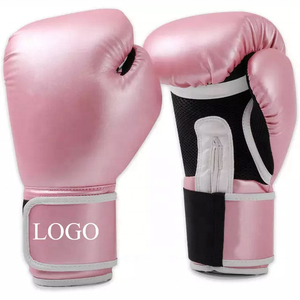 Guantes de Boxeo de Primera Calidad en Oferta, Color Rosa, de Cuero PU, para Entrenamiento Profesional, Sparring, Saco de Boxeo, Guantes de Kickboxing para Adultos, Pakistán - Product Image 6