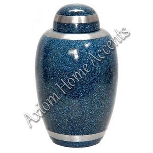 Urna de cremación de aluminio moderna con detalles artesanales únicos Urna de recuerdo perfecta de Axiom Home Accents - Product Image 4