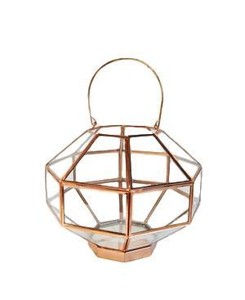 Farol de Hierro de Estilo Europeo Clásico con Paneles de Vidrio Transparente para Decoración Romántica del Hogar y Decoración de Bodas - Product Image 3