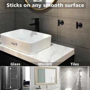 Ganci Adesivi in Acciaio Inossidabile Resistenti, Gancio Impermeabile per Doccia e Appendiabiti da Parete - Product Image 3