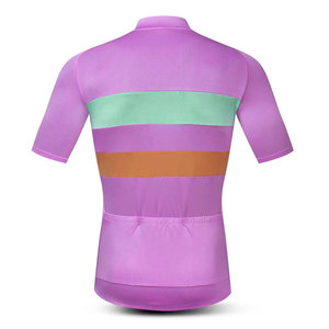 Ensembles de maillots de cyclisme unisexes respirants, écologiques, à séchage rapide, réversibles, de haute qualité, à manches courtes, personnalisables OEM 100% - Product Image 2