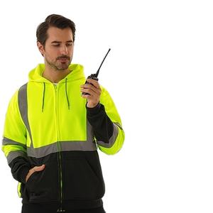 Sweat-shirts de sécurité de qualité supérieure, sweat-shirts en polaire réfléchissants haute visibilité, équipement de protection individuelle pour le froid - Product Image 4