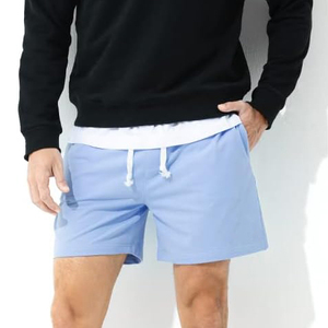 Premium Quality Men's Gym Fitness Shorts Casual 100% Cotton Bermuda Shorts Outdoor Jogging Workout <b>Knee</b> Length Custom Pattern - Product Image 2