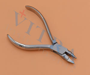 Alicates de Ortodoncia Juveniles de Acero Inoxidable para Doblar Alambres Dentales, Instrumento Manual OEM ODM - Product Image 2