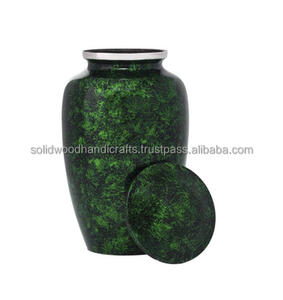 Urnas decorativas de latón para adultos, urnas hechas a mano para urnas funerarias masculinas y femeninas, urnas funerarias de alta calidad - Product Image 2