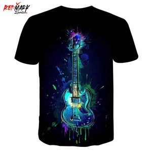 Áo Thun Nam Mùa Hè Áo Thời Trang In 3D Áo Thun <span class=keywords><strong>Rock</strong></span> And Roll Hip-Hop Áo Sơ Mi Nam Chất Lượng Cao Thiết Kế Hàng Đầu 2023 - Product Image 2