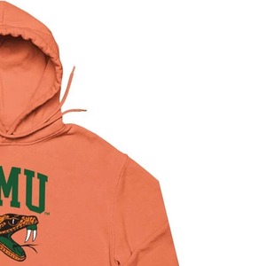 Venta Directa al por Mayor, Sudaderas Deportivas Abaan de la Universidad Agrónoma y Mecánica de Florida, Suaves y Cálidas, 100% Algodón, Talla Grande, Color Naranja, para - Product Image 4
