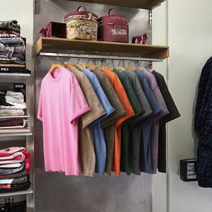 Camiseta Lisa de Alta Calidad para Hombre, Prenda Informal Esencial para el Verano, Algodón Suave al Tacto, Camiseta al por Mayor para Bordar - Product Image 1