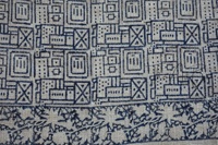 Baumwoll Leinen Vorhang Blau und Weiß Porzellan Druck Quasten Chinesische Art Küche Volant Halb schattierung Living Home Vorhänge