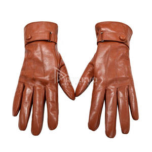 Gants de travail en cuir résistant à l'abrasion, en cuir de vachette, robustes, équipement de sécurité pour les mains, paume en cuir renforcé, gants de travail avec logo personnalisé - Product Image 5