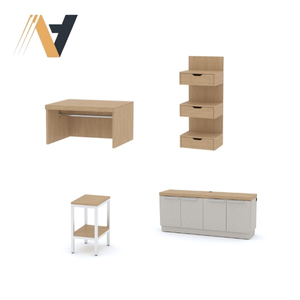 Meubles modernes d'hôtel de Hilton Garden Inn-meubles en bois d'accueil pour des projets de chambres d'invité-coutume de Vietnam Factory - Product Image 1