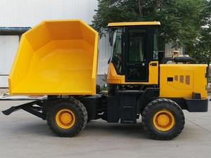 รถดัมพ์ JCB 6 ตัน แบบมีห้องโดยสาร ขับเคลื่อน 4 ล้อ เครื่องยนต์ดีเซล สำหรับขนส่งวัสดุก่อสร้างในเขตเมือง - Product Image 4