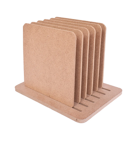 Sous-verres et tapis en MDF – Design populaire en promotion – Sous-verres en MDF pour boissons - Product Image 3