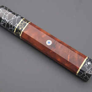 Couteau à filet en acier Damas personnalisé fait main, épaisseur 3,0 mm, double lame (10" 8"), étui en cuir, neuf - Product Image 2