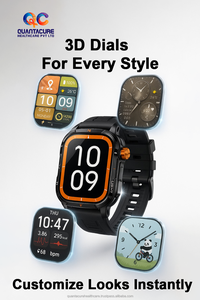 2025 QC นาฬิกาอัจฉริยะ BT02 2.01นิ้ว TFT Screen1100mAh แบตเตอรี่ขนาดใหญ่โทรออกได้ไฟฉายติดตามการออกกำลังกาย CR210กันน้ำ3ATM - Product Image 6