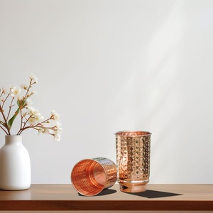 Cadeau d'entreprise : Gobelet en cuivre haut de gamme pour offrir, verre en cuivre festif, gobelet en cuivre pour cadeaux d'entreprise - Product Image 2