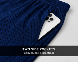 Shorts de sport respirants en mesh avec cordon de serrage, shorts d'entraînement athlétique, shorts décontractés pour hommes - Product Image 5