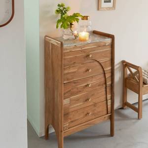 ตู้ลิ้นชักหินอ่อนวานดานา อัลตร้า เวนโต้และไม้กระถิน - Product Image 4