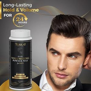 Cera en Polvo Voluminizadora para Cabello de Hombre, Acabado Mate Ligero, Polvo para Peinar con Ingredientes Herbales Naturales - Product Image 4