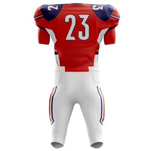 Custom Sublimation Breathable American Football Jersey-100% Polyester Team Wear with Custom Colors - Product Image 3