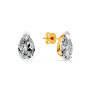 Pendientes de Oro Sólido de 14K, 9K, 10K y 18K, Certificados por IGI, RJC, ODM, OEM, Fabricante Ético de Joyería Fina, Venta al Por Mayor EA502311 - Product Image 2
