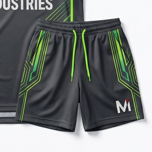 Premium Basketball Uniform Set Breathable Training Jersey Shorts Custom Club Apparel Maluza Industries <b>Elite</b> Wear - Product Image 2
