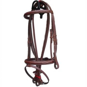Brida para Caballo de Cuero Puro Resistente para Carreras, Calidad Mayorista, Perfecta para Entrenamiento y Equitación - Product Image 3