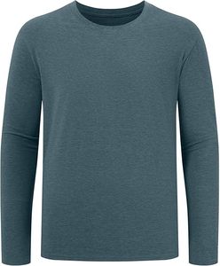 Camiseta de Pesca de Manga Larga para Hombre, Cuello Redondo, Premium, UPF 50+, Protección UV, Casual, de Alto Rendimiento - Product Image 1