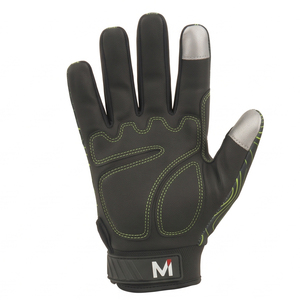 Gants de travail mécaniciens personnalisés anti-impact en gros, dos en maille respirante, poignets renforcés, usage général, antidérapants, en polyester - Product Image 5