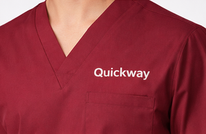 Ensemble de blouses médicales unisexes, haut et pantalon réversibles, pantalon de travail extensible, vêtements de travail pour les professionnels de la santé, mélanges de coton, doux - Product Image 5