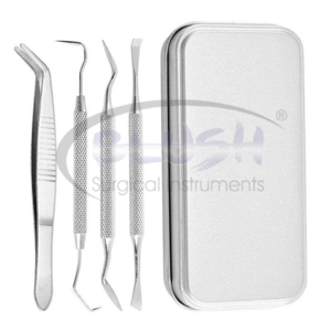 Kits Dentales de Acero Inoxidable, Juego de Instrumentos Dentales, Herramienta Quirúrgica para Limpieza Dental de Blush Surgical - Product Image 1