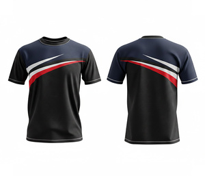 Unisex Sublimation T-Shirt | OEM ODM Sportswear Manufacturer | <b>Men</b> Women Adult Sizes | Short | Front Option | Lightweight Quick - Product Image 2