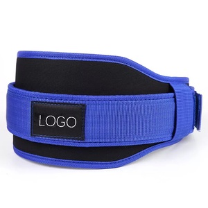 Cinturón de Levantamiento de Pesas de Neopreno de Alta Resistencia GAF, Diseño Curvo, Cierre de Gancho y Bucle, Soporte Lumbar, Antideslizante, Personalizable, para Fitness - Product Image 6