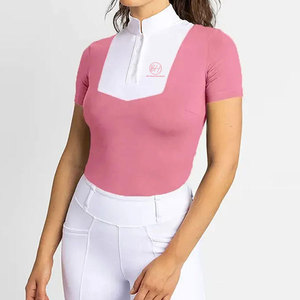Camisetas de Entrenamiento de Equitación de Secado Rápido, Ropa Deportiva para Exteriores Cómoda con Logotipo Personalizado, Prendas de Primera Calidad - Product Image 1